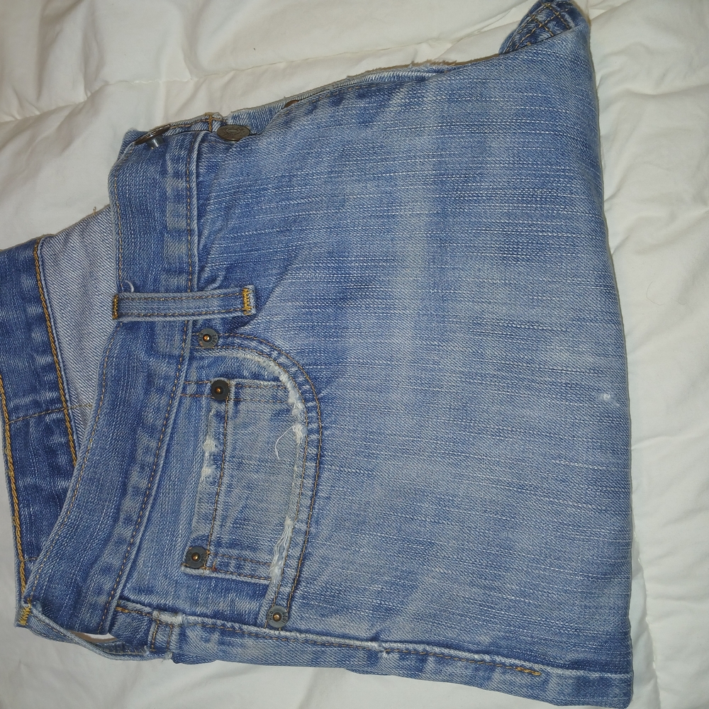 Stylish Faded Blue Denim Jeans